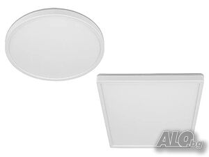 НОВИ! LED панел плафон 20W 42см 4000K Два модела