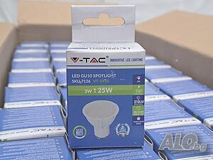 НОВИ! LED Крушка 3W GU10 72 броя кашон
