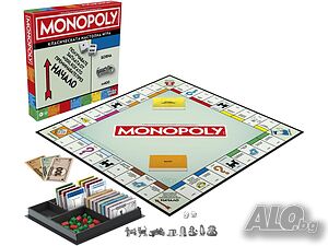 НОВИ! Настолна игра Монополи Класик Hasbro (ново издание)