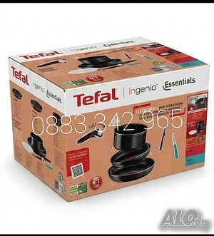 НОВИ! Комплект съдове Tefal Ingenio 7 части с нож и белачка Tefal