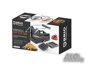 НОВИ! Резачка преса за картофи Brio с две приставки