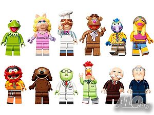НОВИ! Лего Мъпетите колекционерски мини фигурки - Lego 71033 The Muppets