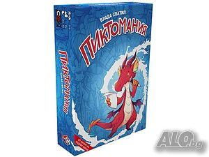 НОВИ! Настолна игра Пиктомания парти игра с рисуване