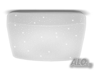 НОВИ! LED плафон звезден ефект квадрат 13W/1050Im