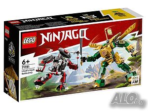 НОВИ! LEGO® NINJAGO™ 71781 Бойният робот на Lloyd EVO