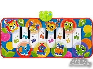 НОВИ! Музикално килимче пиано 3в1 Playgro
