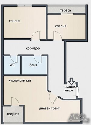 СПЕШНА ПРОДАЖБА обзаведен апартамент в комплекс с басейн