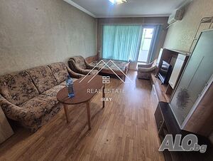 Тристаен обзаведен апартамент - Център, ОУ ИВАН ВАЗОВ, паркинг