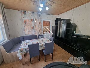Обзаведена едноетажна КЪЩА - ОРБ, три спални, Тв и Интернет в ЦЕНАТА
