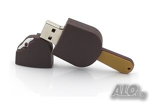 Флашка USB 32 гб Сладолед шоколад, флаш памет