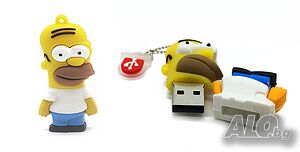 Флашка 32 гб Хоумър Семейство симпсън, The Simpsons Homer