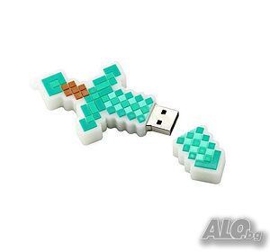 Флашка 32 гб Меч Майнкрафт, оръжие Minecraft