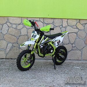 Детски бензинов Кросов Мотор / 50cc / Green Sport