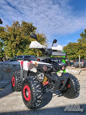 ATV / 150cc MotoSports / автоматик / LED бар / аларма - WHITE