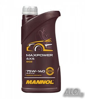 Трансмисионно масло MANNOL Maxpower 75W-140 GL-5