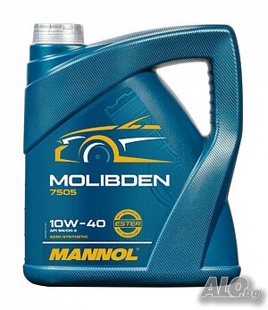MANNOL Molibden 10W-40 - Полусинтетично моторно масло
