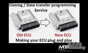 ECU cloning клониране на компютър