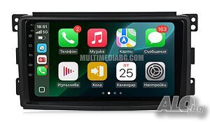 Smart ForTwo 2005-2010 Мултимедия Навигация Android