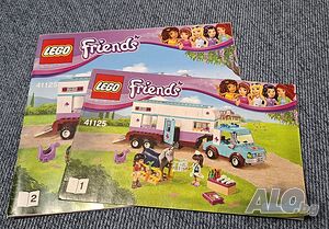 Конструктор LEGO Friends - Подвижна ветеринарна лечебница за коне (41125)