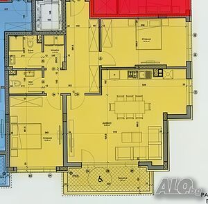 Тристаен ново строителство 147кв