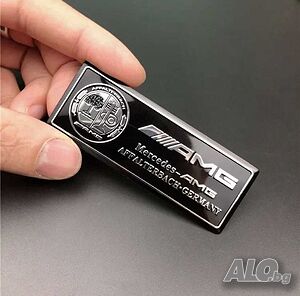 AMG лого емблема стикер Affalterbach Mercedes Special Edition черен