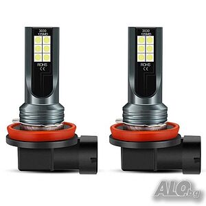 H11 LED автокрушки автомобилни светлини комплект 50W 14000LM
