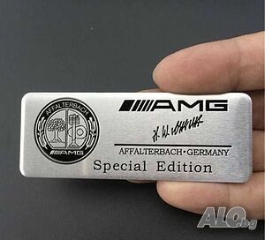 AMG лого емблема стикер Affalterbach Mercedes Special Edition 8X3cm