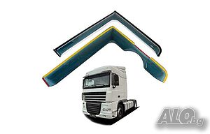ВЕТРОБРАНИ DAF ДАФ XF 105 ЕВРО-5 (1997-2015) комплект