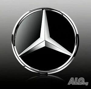 Стъклена емблема лого Mercedes Distronic W205 W204 W213 W253 18.5 cm
