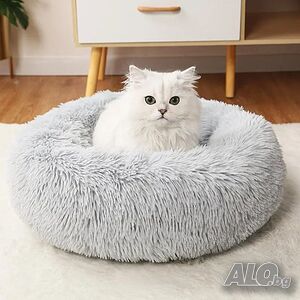 Кръгли легла за котки и кучета