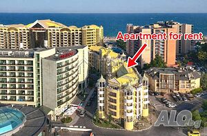 До Плажа В Слънчев бряг, първа линия море, Цял апартамент