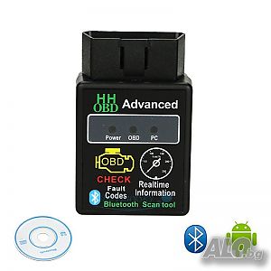 Акция: OBDII HHODB Bluetooth диагностичен скенер + бонус