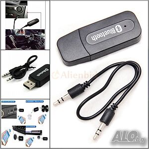 Bluetooth 3,5мм AUX IN аудио адаптер