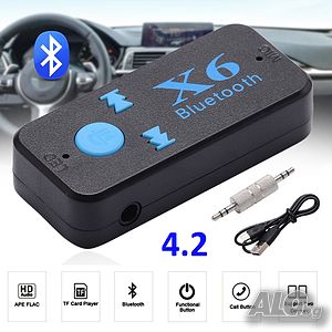 AUX bluetooth 4.2 ресивер адаптер X6