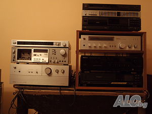 HiFi Stereo - Перфектна стереоуредба от 80-те - усилвател, дек, тюнър и други.