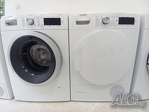 Комплект пералня и сушилня Bosch Serie 8 A+++