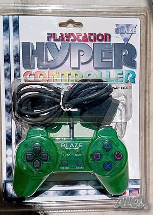 Нов Ретро Джойстик Blaze Hyper Controller за PS1 (Неразпечатан).