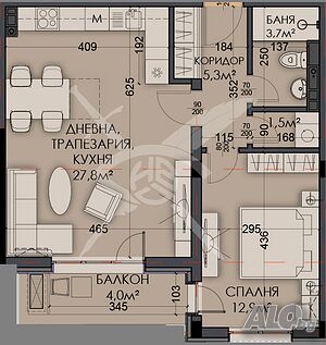 Мезонет в кв. Виница - 426-15266