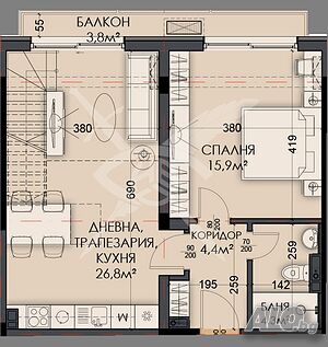 Мезонет в кв. Виница - 426-15267