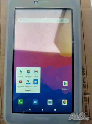 Таблет Prestigio PMT 4137_4G_D, Quad-Core, 7”, 1GB RAM, 16GB, 4G, Black