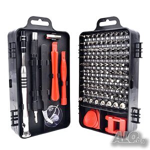 Комбиниран комплект прецизни инструменти отвертки Bisutime BS110A 110 в 1