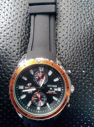 Мъжки ръчен часовник Citizen CA0718, водоустойчив, дата, хронограф, 44mm, 20ATM