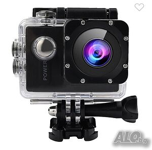 Action екшън камера 4K Ultra HD с Wi-Fi - Sports DV 12.0 MP, 120° батерия 900 mAh Екран 2.0