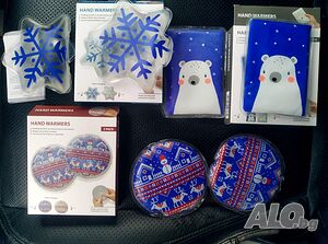 Джобни грейки за топли ръце, горещо коледно предложение! Грейка 2 броя