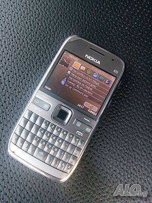 Мобилен телефон Nokia Нокиа E 72 чисто нов 5.0mpx,WiFi,Gps Bluetooth FM,Symbian, Made in Фи