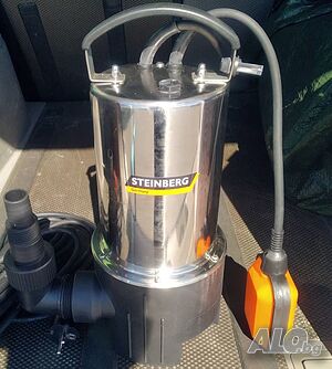 Потопяема помпа за мръсна вода Steinberg SWP 1100 Inox S, 1100W, 20.000 л/ч,