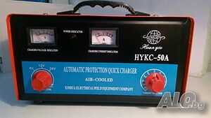 Трансформаторно Зарядно за акумулатори HYKS - 50A 6, 12 и 24 V, 50 А
