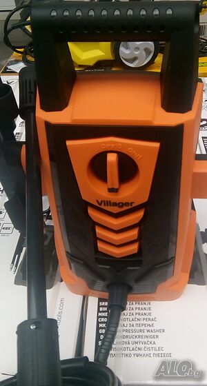 водоструйка Villager VHW 80, 115 bar, 330l/h, 1400w; Нова!