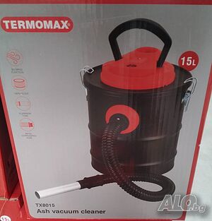 Прахосмукачка за пепел, камини, печки и едри отпадъци 15 л., TERMOMAX TX8015 800W