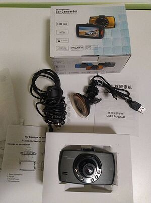 Видеорегистратор Car Camcorder авто камера 2.7” LCD HD 1080P, 140 градуса,